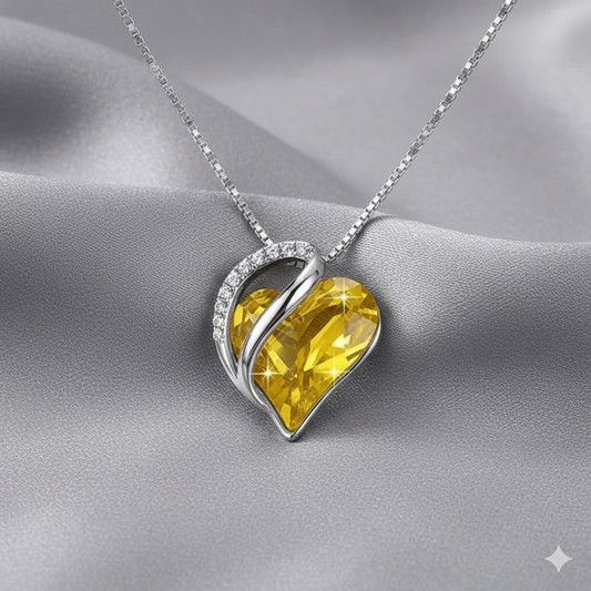 Soleil Heart Necklace