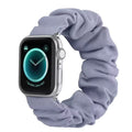 Amoura Scrunchie Apple Watch Band-Blue/Gray