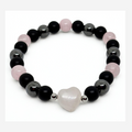 Amoura – Rose Quartz Beaded Bracelet
