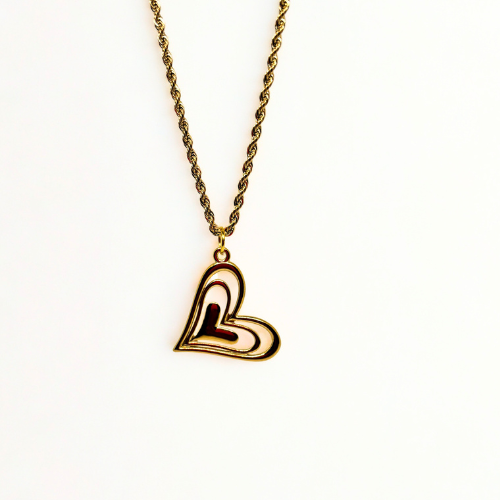 Liora Gold Heart Necklaces