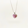 Amethyst Heart Necklace