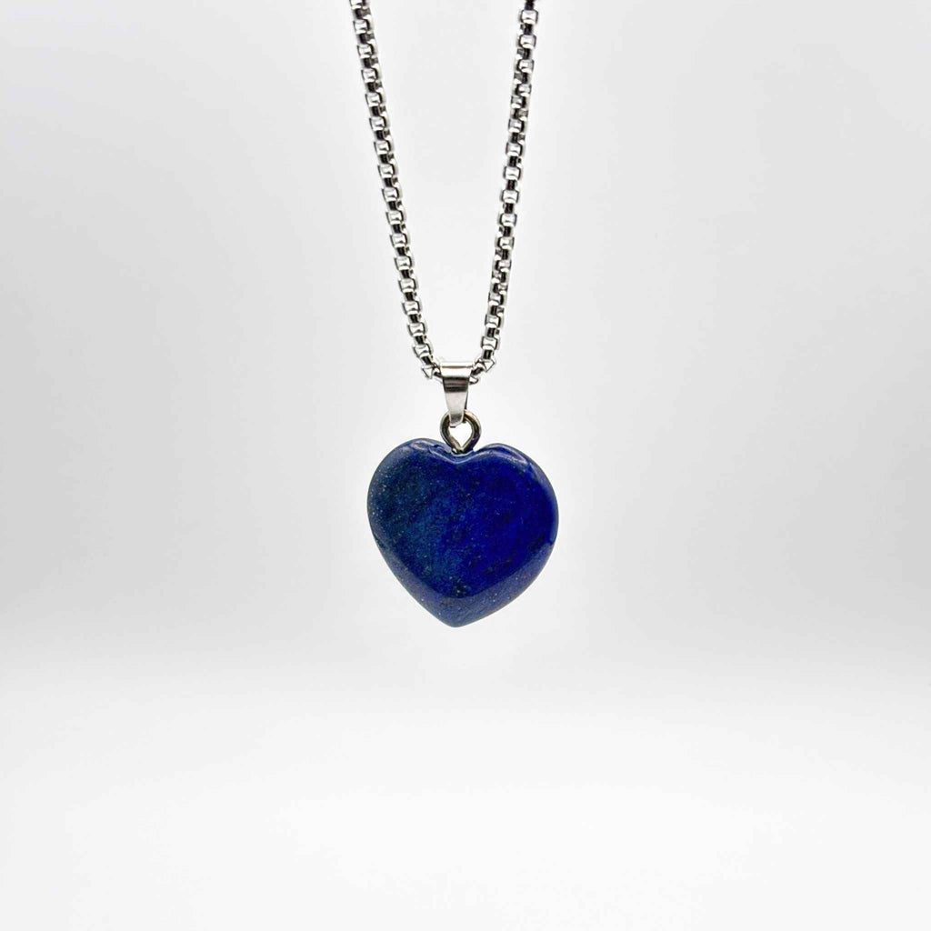 Lapis Lazuli Heart Necklace
