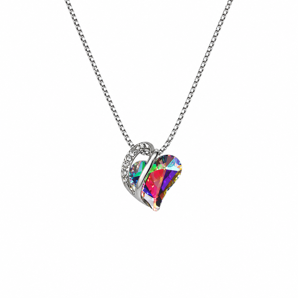 Opaline Heart Necklace