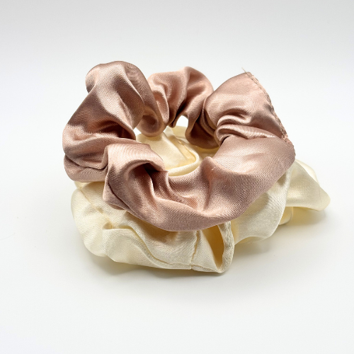 Satin Scrunchie- The Essential 2-Pack