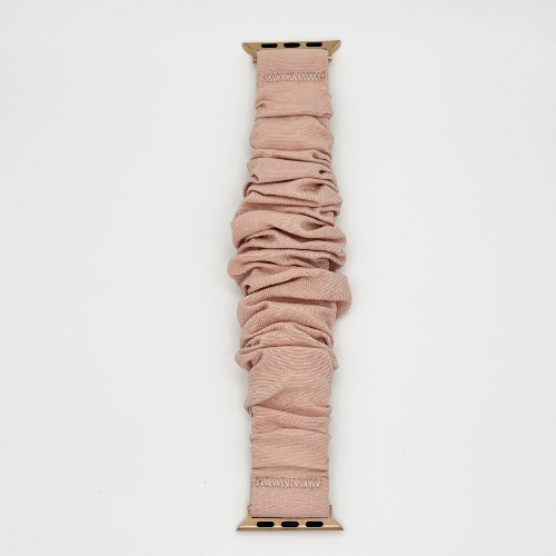 Amoura Scrunchie Apple Watch Band-Pink