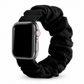 Amoura Scrunchie Apple Watch Band-Black