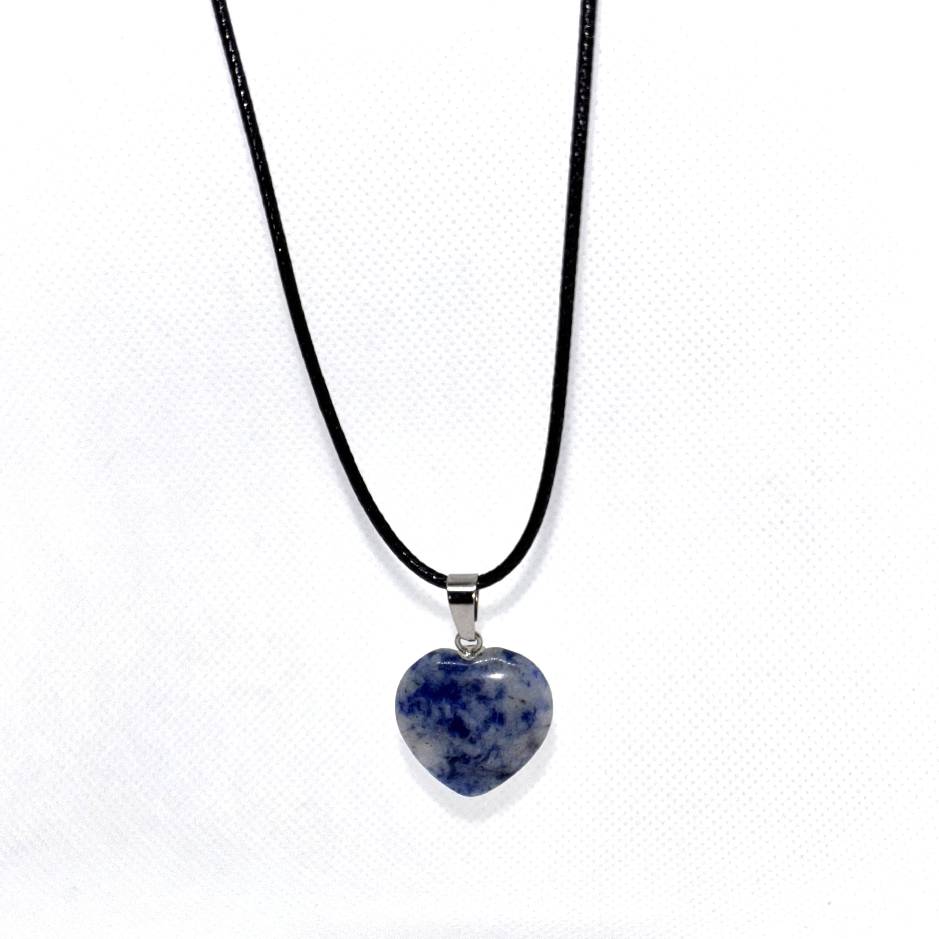 Sodalite Heart Necklace