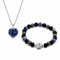 Sodalite Necklace Set - AAMOURRA