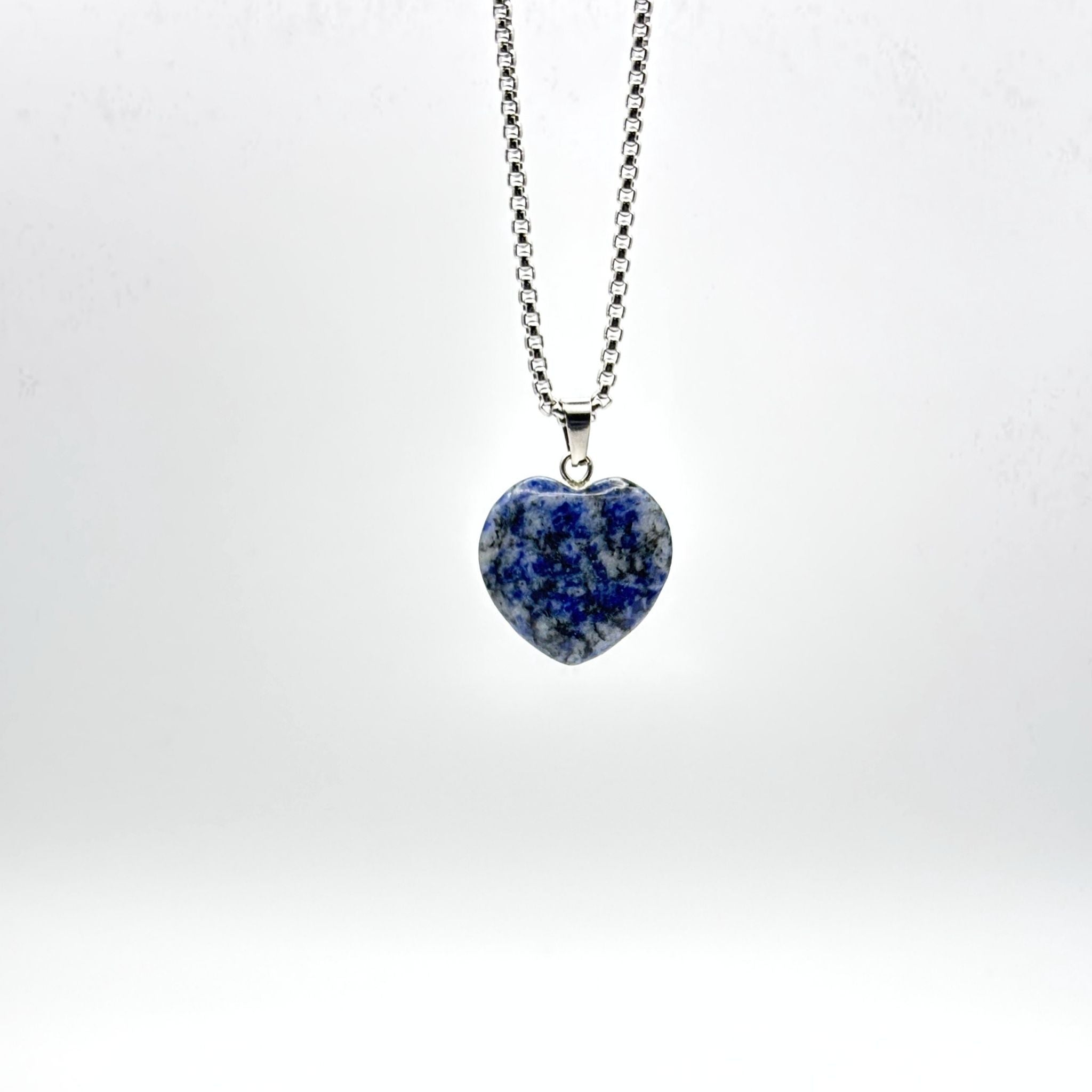 Sodalite Heart Necklace