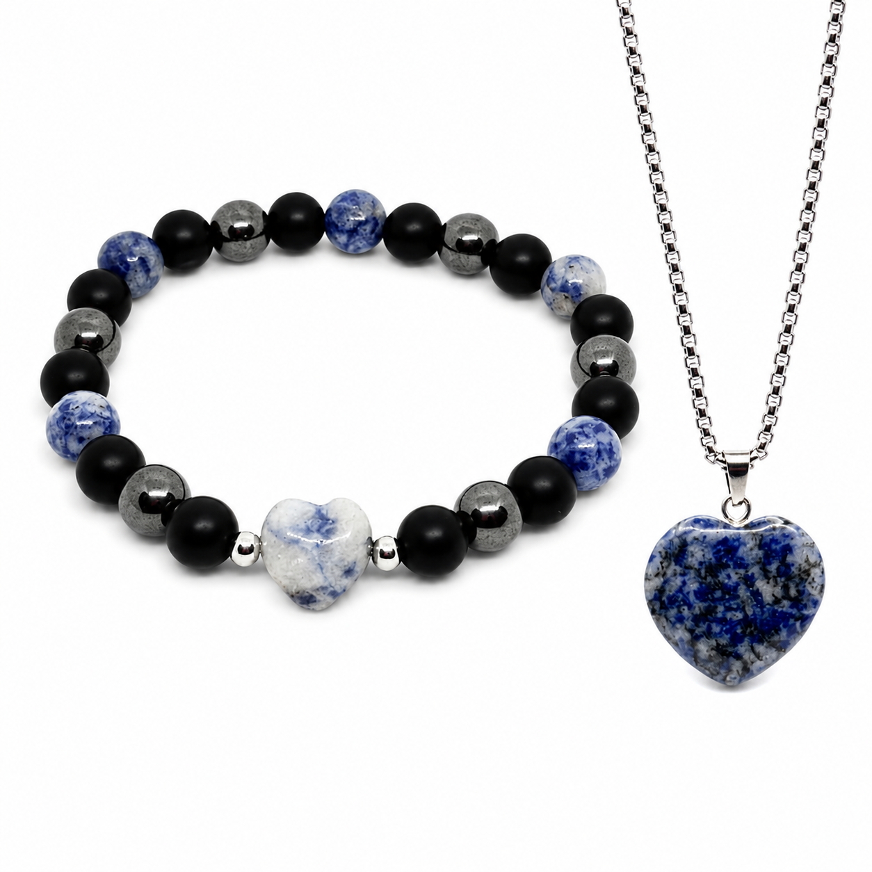 Sodalite Necklace Set