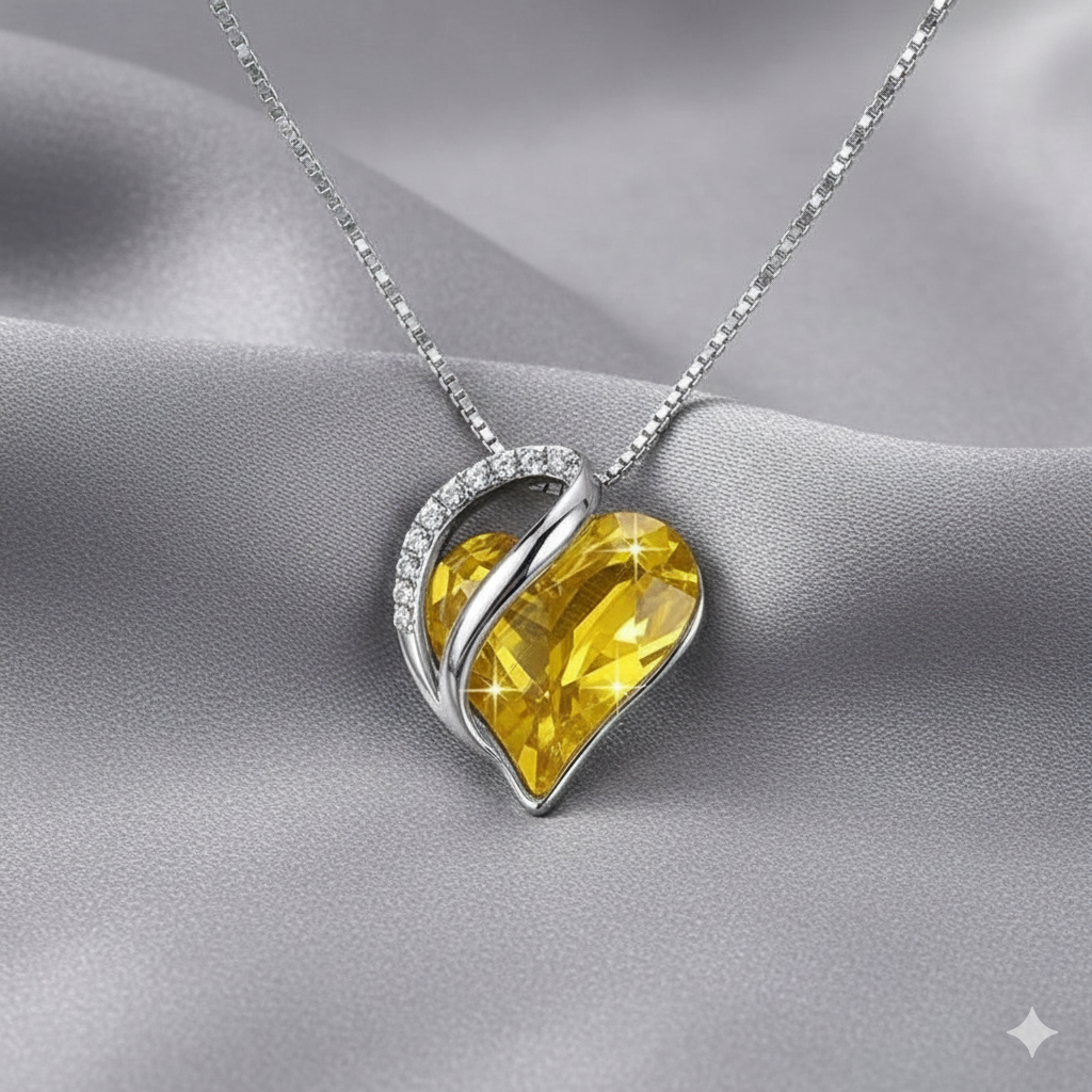 Soleil Heart Necklace