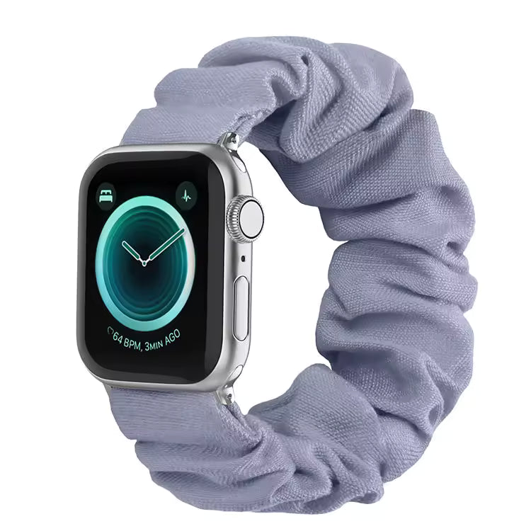 Amoura Scrunch Apple Watch Band-Black